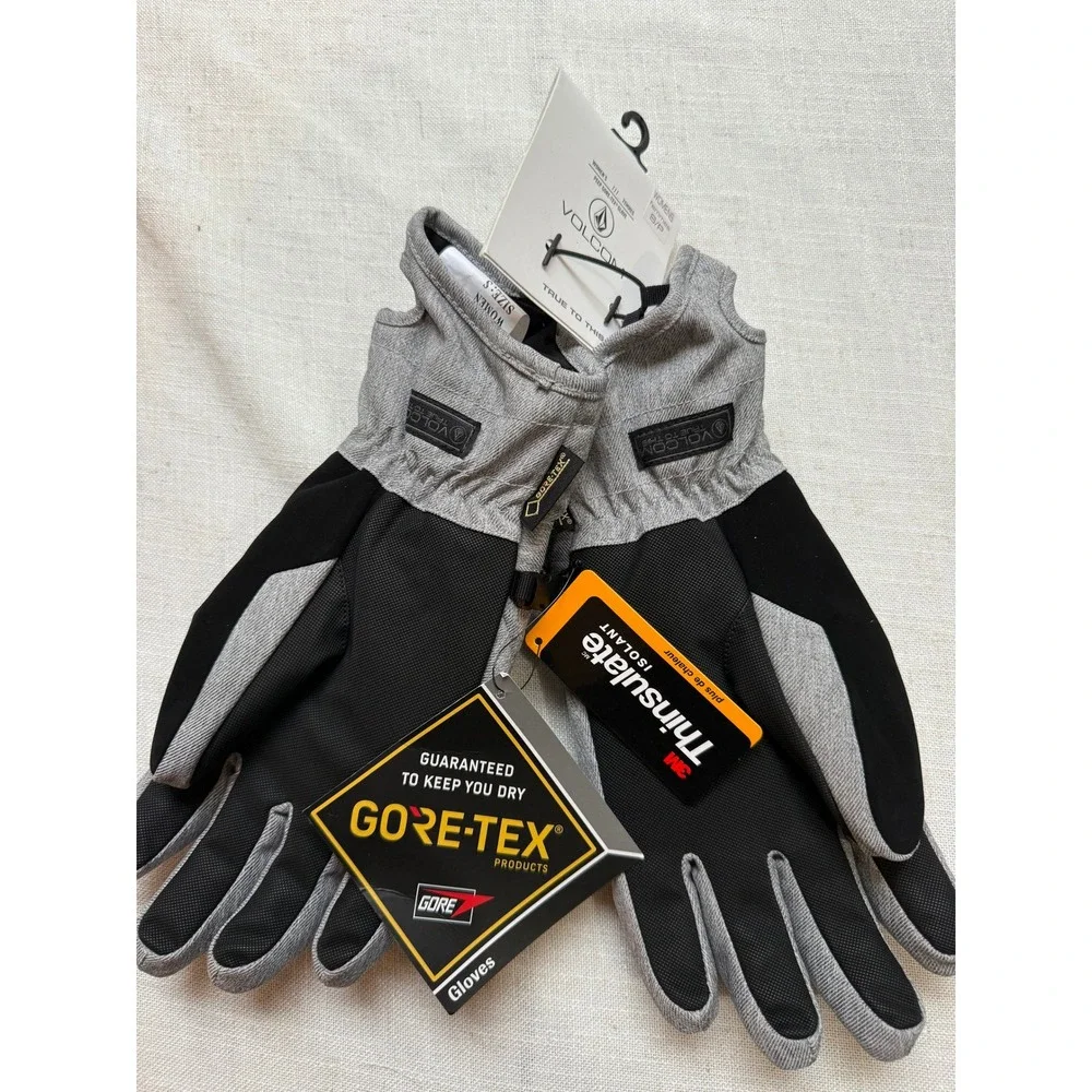 Volcom Womens Peep Gore Tex Insulated Ski Snowboard Gloves Size S HGR